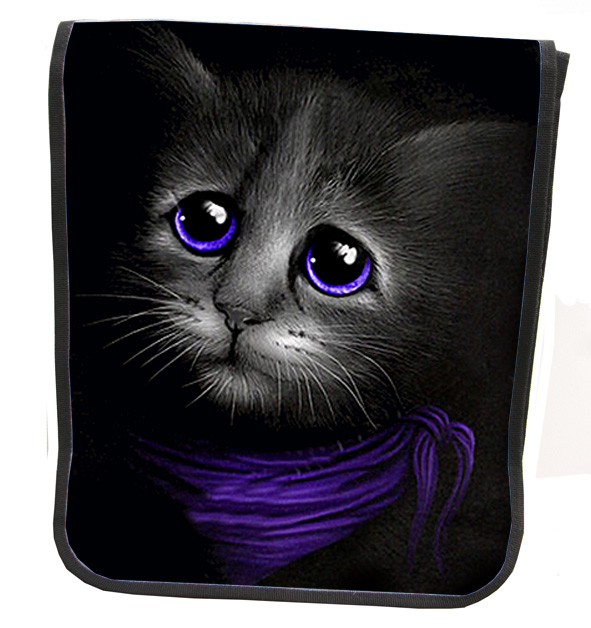 Taška Collage-Gothic cat