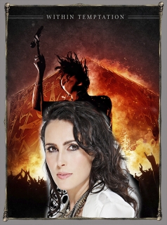 Nášivka Záda-Within Temptation