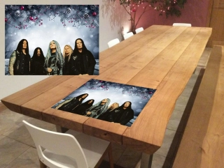 Vánoční látkové prostírání-Arch Enemy