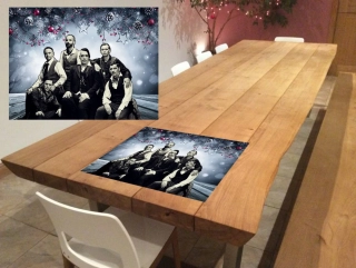 Vánoční látkové prostírání-Rammstein