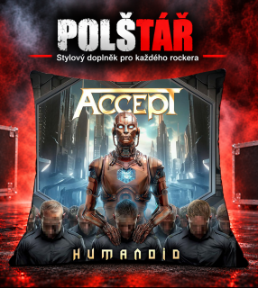 Polštář -Accept Humanoid
