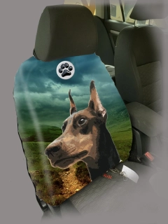 Dog Autopotah-Dobrman