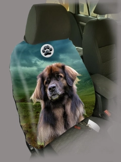 Dog Autopotah-Leonberger