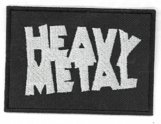 Nášivka-Heavy metal