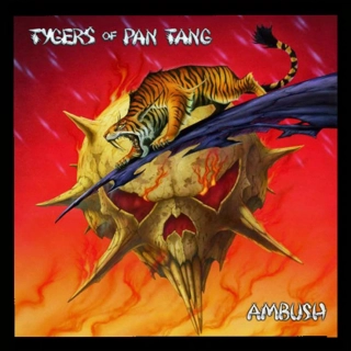 Nášivka SUB 9x9-Tygers of Pan Tang