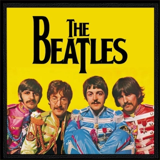Nášivka SUB 9x9-Beatles 2