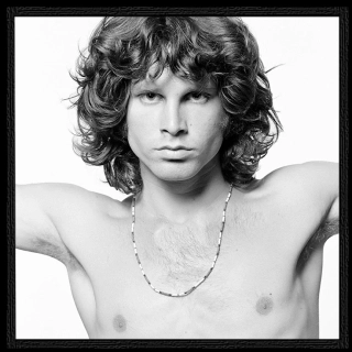 Nášivka SUB 9x9-Jim Morrison