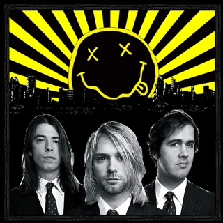 Nášivka SUB 9x9-Nirvana