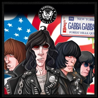 Nášivka SUB 9x9-Ramones