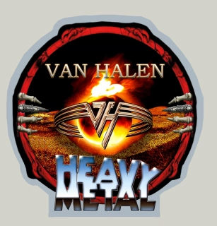 Samolepka 20-Van Halen