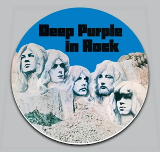 Podtácek kulatý-Deep Purple