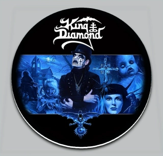Podtácek kulatý-King Diamond 3