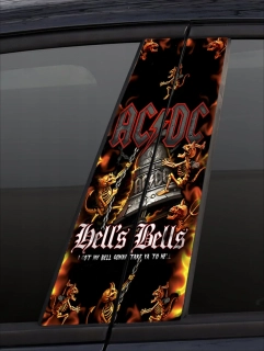 Samolepka Na sloupek-ACDC 1