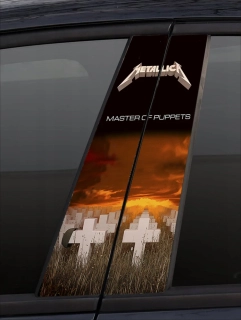 Samolepka Na sloupek-Metallica