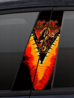 Samolepka Na sloupek-ACDC 2