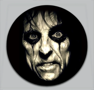 Podtácek kulatý-Alice Cooper