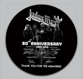 Podtácek kulatý-Judas Priest 7