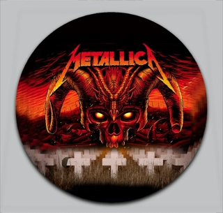 Podtácek kulatý-Metallica 7