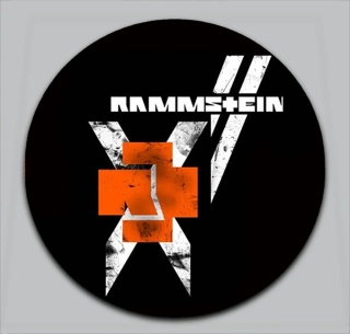 Podtácek kulatý-Rammstein 4