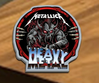 Podtácek Metal-Metallica 3