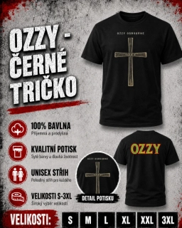 Tričko černé-Ozzy 2