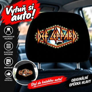 Opěrka hlavy-Def Leppard