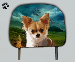Dog opěrka hlavy-Čivava