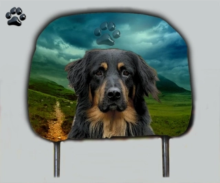 Dog opěrka hlavy-Hovawart