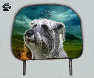 Dog opěrka hlavy-Knírač
