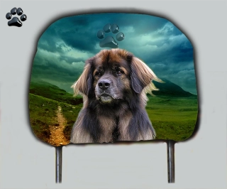 Dog opěrka hlavy-Leonberger