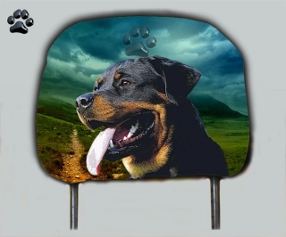 Dog opěrka hlavy-Rotvajler
