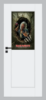 Samolepka na dveře-Iron Maiden 02