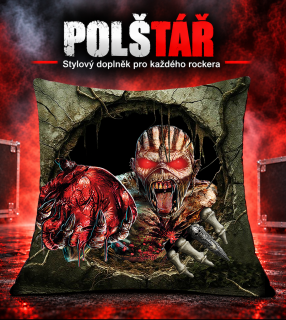 Polštář -Hole Iron Maiden 25
