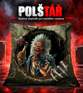 Polštář -Hole Iron Maiden 26
