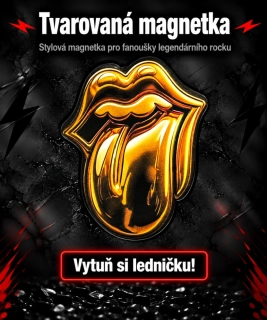 Magnetka tvar-Rolling Stones 1