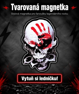 Magnetka tvar-Fire Finger Death Punch
