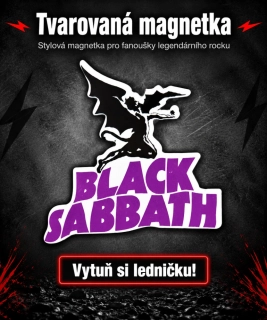 Magnetka tvar-Black Sabbath