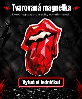 Magnetka tvar-Rolling Stones 2