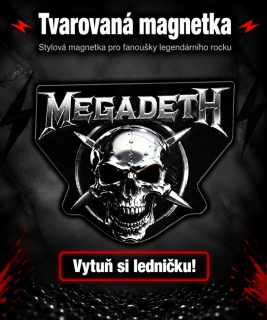 Magnetka tvar-Megadeth