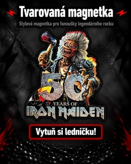 Magnetka tvar-Iron Maiden 4