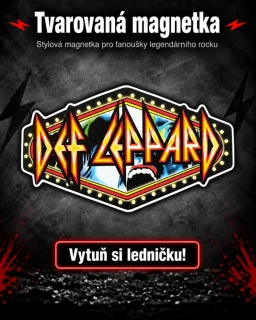 Magnetka tvar-Def Leppard