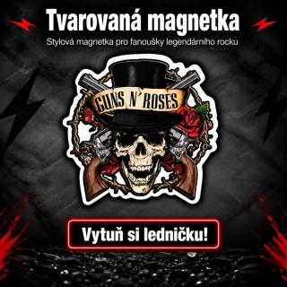 Magnetka tvar-Guns and Roses