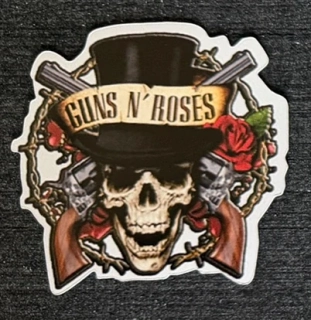 Magnetka tvar-Guns and Roses