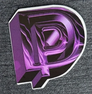Magnetka tvar-Depp Purple 1