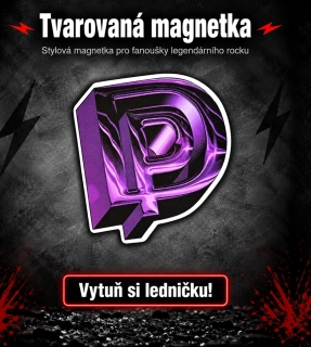 Magnetka tvar-Depp Purple 1