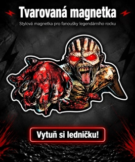 Magnetka tvar-Iron Maiden 5