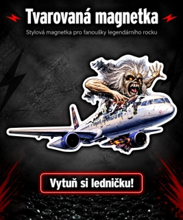 Magnetka tvar-Iron Maiden 6