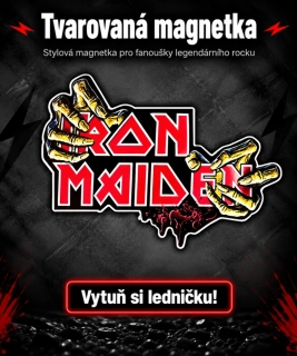 Magnetka tvar-Iron Maiden 7