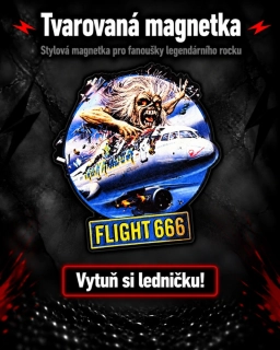 Magnetka tvar-Iron Maiden 8