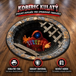 Koberec kulatý-Helloween 02
